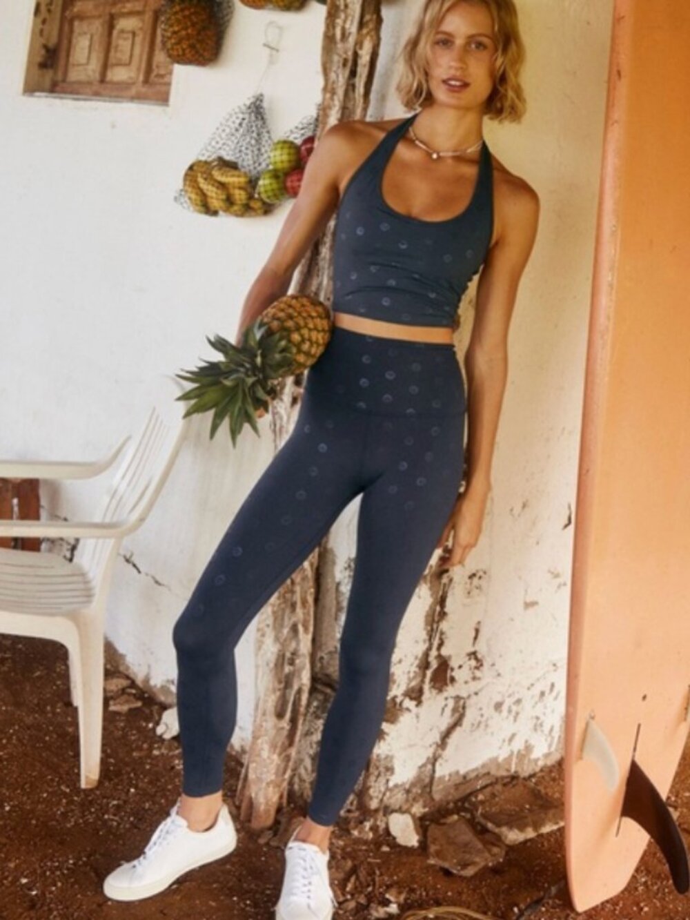 Beyond Yoga Smiley Face Leggings